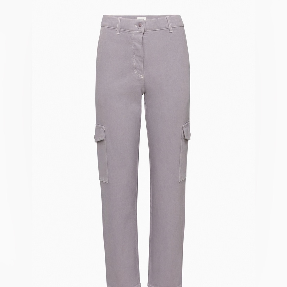 Aritzia Wilfred Free Modern Cargo Pants Purple Slate - NEVER WORN